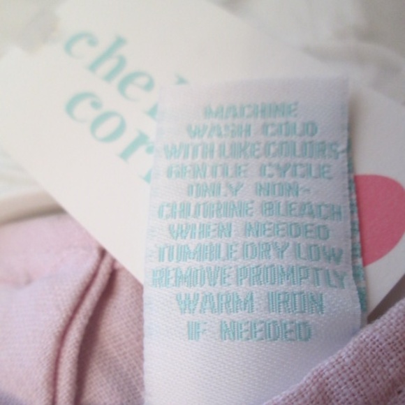 Girls 2pc Ivory/Lilac Embroidered Top/Pants Set - Picture 6 of 7